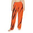 thumbnail image 3 of Effete Feline Claw Marks Scratch Women Pajama Pants (AOP), 3 of 6