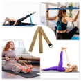 thumbnail image 4 of Unique Bargains 1pc Women Yoga Stretch Band 70.87 Length Brown, 4 of 4