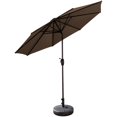 thumbnail image 2 of Parasol de Marché de Table de Patio de 9 Pieds avec Base Ronde en Bronze, 2 of 6