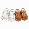 thumbnail image 2 of Bonario Baby Boys Girls Sandals Infant Closed Toe Crib Shoes for First Walkers 0-18 Months, 2 of 6