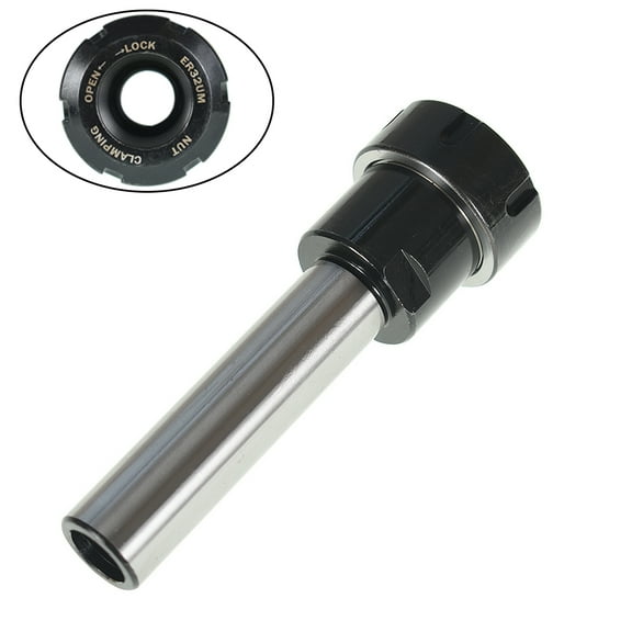 C1 ER32 Straight Shank Tool Holder Collet Chuck 100L 25.4 mm for CNC Lathe Milling