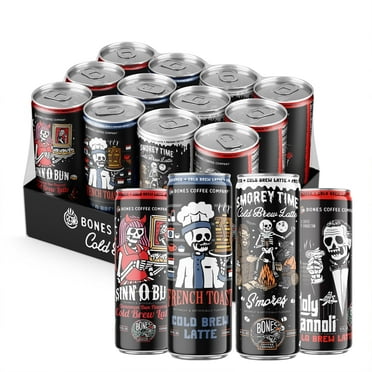 Bones Coffee Company Four Flavor Variety 12-Pack