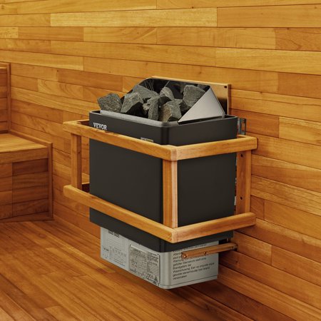 BENTISM Sauna Heater Stove 9KW Wet & Dry Stailess Steel W/ External Controller