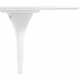 thumbnail image 5 of Modway Lippa 36" Round Fiberglass Dining Table in White, 5 of 6