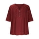 thumbnail image 5 of Tops para mujer,Blusa de lentejuelas para mujer, manga corta, cuello en V, poliéster, corte holgado, informal, sopatenor, 5 of 9