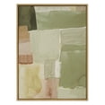 thumbnail image 3 of Kate and Laurel Sylvie United Colors III Framed Canvas Wall Art by Amy Lighthall, 28x38 Natural, Modern Soft Watercolor Abstract Art for Wall Home Decor, 3 of 7