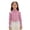 Pink, variant on Girls Ribbed Long Sleeve Shirt Soft Stretch Blend Tee for Kids Comfortable Casual Top with Classic Fit Rare Too Toddler Girl Kids Blank T Shirts Toddler Girl 2t 4t T Shirts Girls Cat And
