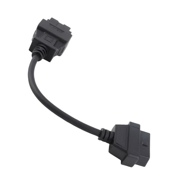 Adaptador De Cable De Diagnóstico De Plástico Adaptador De Diagnóstico De Automóvil Práctico De Alta Resistencia Furgonetas Seguras Y Confiables Para Automóvil