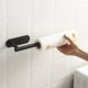 thumbnail image 4 of Porta Rollos de Cocina No es Necesario Perforar, Acero Inoxidable 304 Porta Servitoallas Cocina, Soporte para Toallas de Papel Paper Towel Holder (Negro), 4 of 4