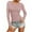 Red, variant on EDFBUYKRS Women's Patchwork Dressy Shirts Lace Trim Long Sleeve Shirts Casual Blouse Smock Neck Button Down Tops for Women S