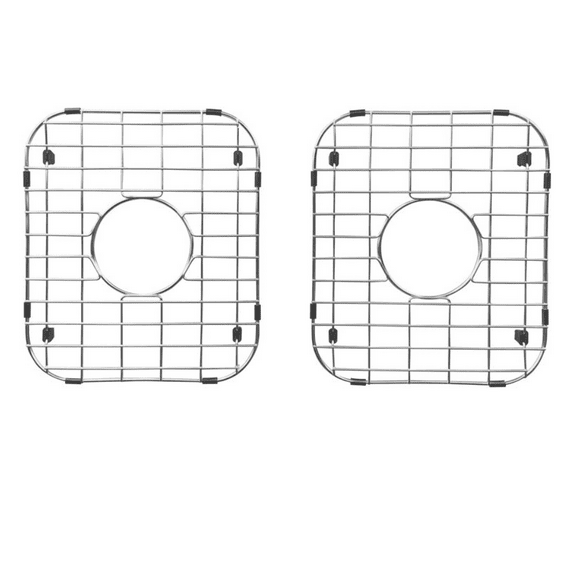Zeek Kitchen Sink Bottom Grids Sink Protector Stainless Steel 11.6”x13.1” ZG-C1311