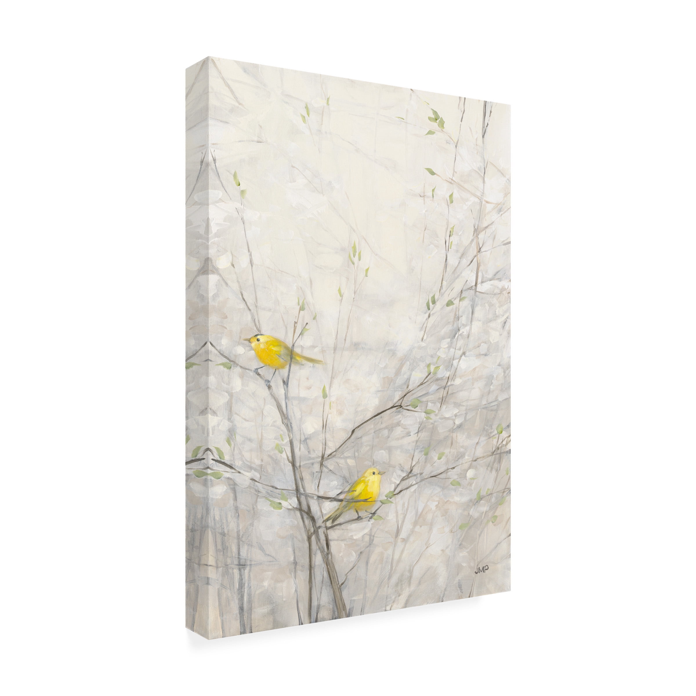 Julia Purinton 'Birds in Trees II' Canvas Art