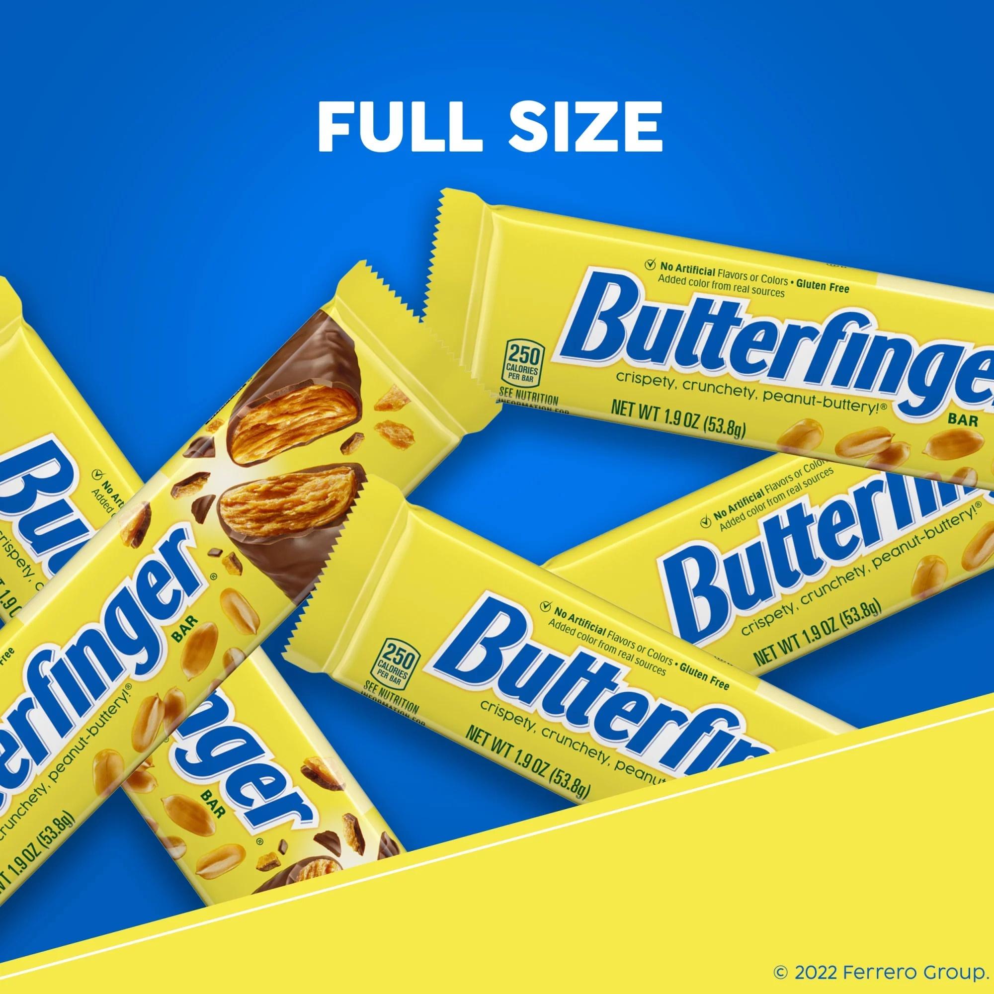 4 Pack of Butterfinger - Peanut Buttery Chocolate Candy | ( 1.9 Ounce ) a Bar | Buy from RADYAN - image 4 of 6