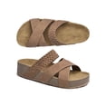 thumbnail image 6 of Solid Color Beach Sandals - Thick Bottom Braided Design Casual Slippers for Women, 6 of 8