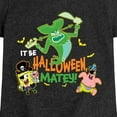thumbnail image 3 of SpongeBob SquarePants - It Be Halloween Matey - Girls Fitted Short Sleeve Tee, 3 of 6