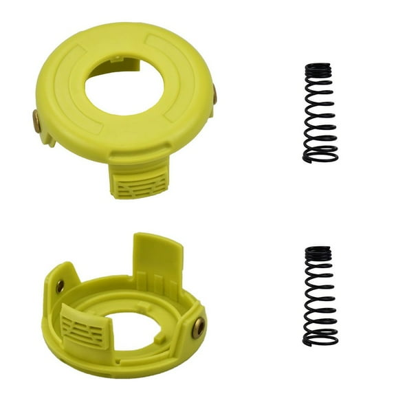 2Set Grass Trimmer Spool Cover Spring Set For Ryobi RAC118 Spool RLT3525S
