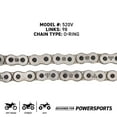 thumbnail image 2 of Niche Sprocket Chain Set for Yamaha Raptor 350 13/38T 520 O-Ring ATV MK1004252, 2 of 5