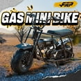 thumbnail image 3 of FRP GMB100 Mini Dirt Bike 99cc 4-Stroke, Gas Off-Road Mini Bike for Ages 13+, Pull Start, Rear Disc Brake, All-Terrain Tires, Supports up to 220 lbs - Black, 3 of 8