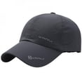 thumbnail image 1 of Sports Golf Baseball Cap Mesh Hat Men Quick Dry Sun Hat UV Protection Breathable Summer Running Visor Cap, 1 of 6