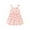 Pink, variant on Odeerbi 2025 Summer Toddler Baby Girls Sleeveless Sling Dress Graphic Print Children's Clothing