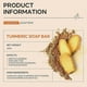 thumbnail image 2 of Vitamin C & Retinol Infused Turmeric Soap Bar with Collagen, Natural Handmade Cleansing Bar for All Skin Types, 2 of 5