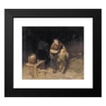 thumbnail image 2 of Wilhelm Busch 23x20 Black Modern Framed Museum Art Print Titled - Small but Stubborn (circa 1875), 2 of 5