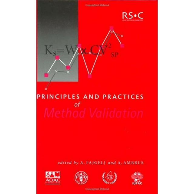 Principles and Practices of Method Validation (Special Publications)