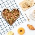 thumbnail image 4 of Bandeja de Madera con Forma de Corazón para Frutas Decorativas, Apilable para Aperitivos y Postres, 4 of 5