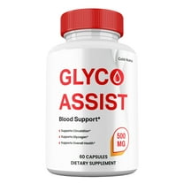 Glyco Assist Capsules, Glycogen Supplement, Maximum Strength Blood Support Pills All Natural, 30 Day Supply (1 pack)
