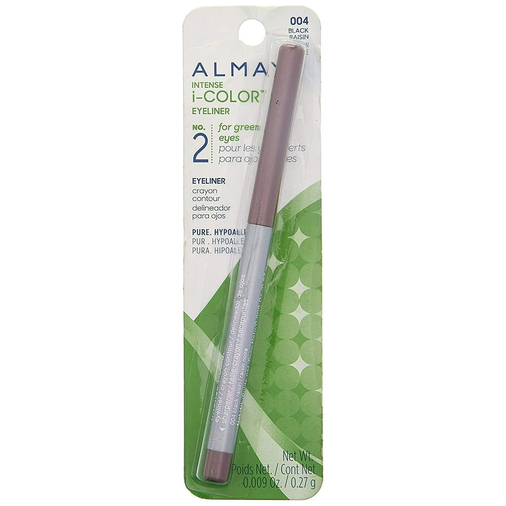 Almay Eyeliner Pencil, Black Raisin, 1 count