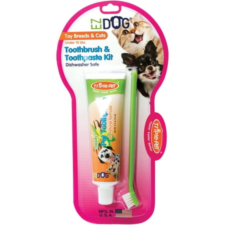 Ez Dog Pet Dental Kit Toy Breed Ez Dog Pet Dental Kit Toy Breed
