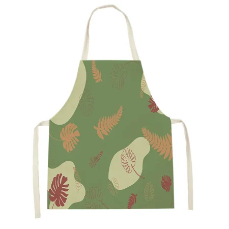 

Small Fresh Kitchen Apron Children Adult Parent-child Family Dinner Anti-dirty Apron Home Cleaning Tools Cooking Accessories