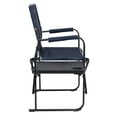 thumbnail image 5 of GCI Outdoor Slim-Fold Director's Chair Compact Folding Camp Chair with Side Table, Indigo, 5 of 11
