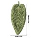 thumbnail image 3 of Toallas de mano con forma de hoja, suaves, absorbentes y de secado rápido; toallas decorativas para cocina y baño para el hogar, 3 of 6
