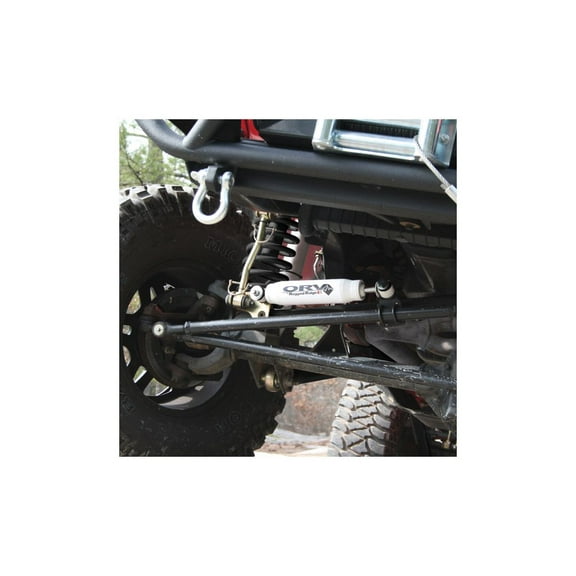 Rugged Ridge 18475.02 Steering Stabilizer; 84-06 Jeep Wrangler/Cherokee XJ/TJ