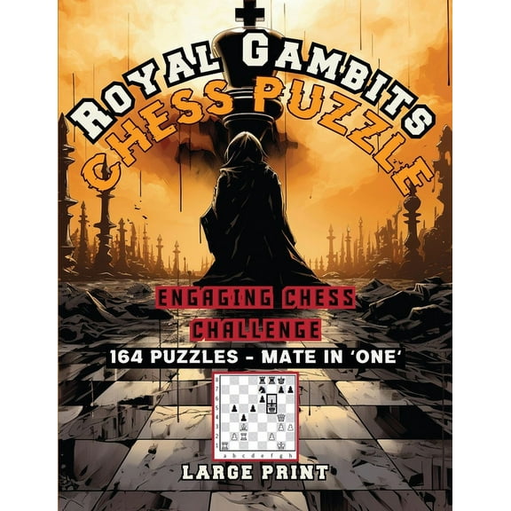 Royal Gambits Chess Puzzle: Engaging Chess Challenges, (Paperback)
