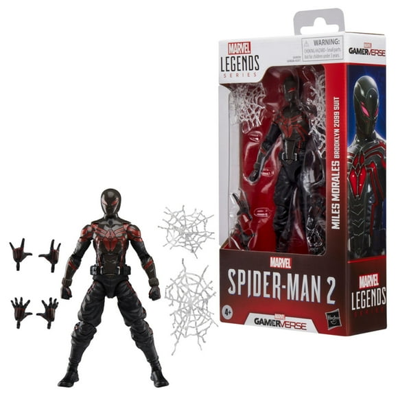 Figura de acción Hasbro Marvel Legends Gamerverse Miles Morales Brooklyn 2099 suit