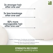BIOLAGE Strength Recovery Leave-In Conditioner Spray | Hair Repairing Heat Protectant & Detangler | Strengthens & Prevents Damage | For Damaged & Sensitized Hair | Vegan | Cruelty-Free