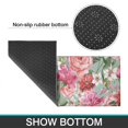 thumbnail image 6 of Pioneer Flower Floral Print Pattern Kitchen Rugs Sets Of 2,Anti Fatigue Kitchen Mat Rugs Non Slip Washable,Decorative Kitchen Floor Mats for Kitchen,Sink,Laundry,17"x30"+17"x47", 6 of 7