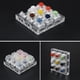 thumbnail image 3 of Prueba de teclas de teclado personalizadas DIYTeclas transparentes para teclados mecánicos para para Kailh Box 9 llaves, 3 of 4