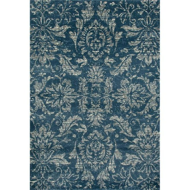 Art Carpet 841864103410 5 x 8 ft. Arabella Collection Arabesque Woven Area Rug, Blue