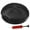 black, variant on Inflatable Yoga Balance Disc 33CM Stability Wobble Cushion with Pump