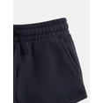 thumbnail image 3 of Athletic Works Girl's Active Fleece Shorts, Sizes 4-18, 3 of 3