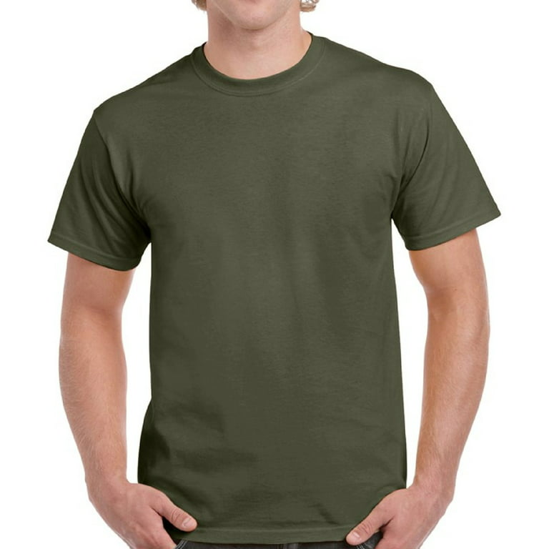 Cotton Mens Shirts Gildan T-Shirt Dad Men Gifts - S M XL 2XL 3XL 4XL 5XL - Basic Casual Short Sleeve Men Tees - Walmart.com