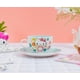 thumbnail image 4 of Set de taza de té y platillo Hello Kitty Sanrio Floral Bone China, 4 of 8