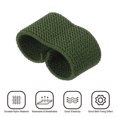 thumbnail image 3 of Uxcell Elastic Belt Keepers Strap Organizers Web Belt Loop Stays for 0.8" Wide Belts Green, 10 Pack, 3 of 6