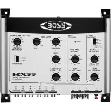 Processore Audio Auto Hi-pass Low-pass Lanzar VIBEX6 Crossover Elettronico 3 Vie Con Controllo Subwoofer - Per Impianti Audio Processore Segnale Audio Auto - Foto 2