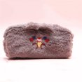 thumbnail image 7 of Large-Capacity Plush Pencil Bag Cute Bear Student Multi-Functional Stationery Bag Personalized Girl Cosmetic Bag School Office Stationery, 7 of 7