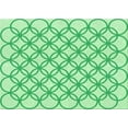 thumbnail image 1 of Ahgly Company Machine Washable Indoor Rectangle Transitional Green Area Rugs, 8' x 10', 1 of 7