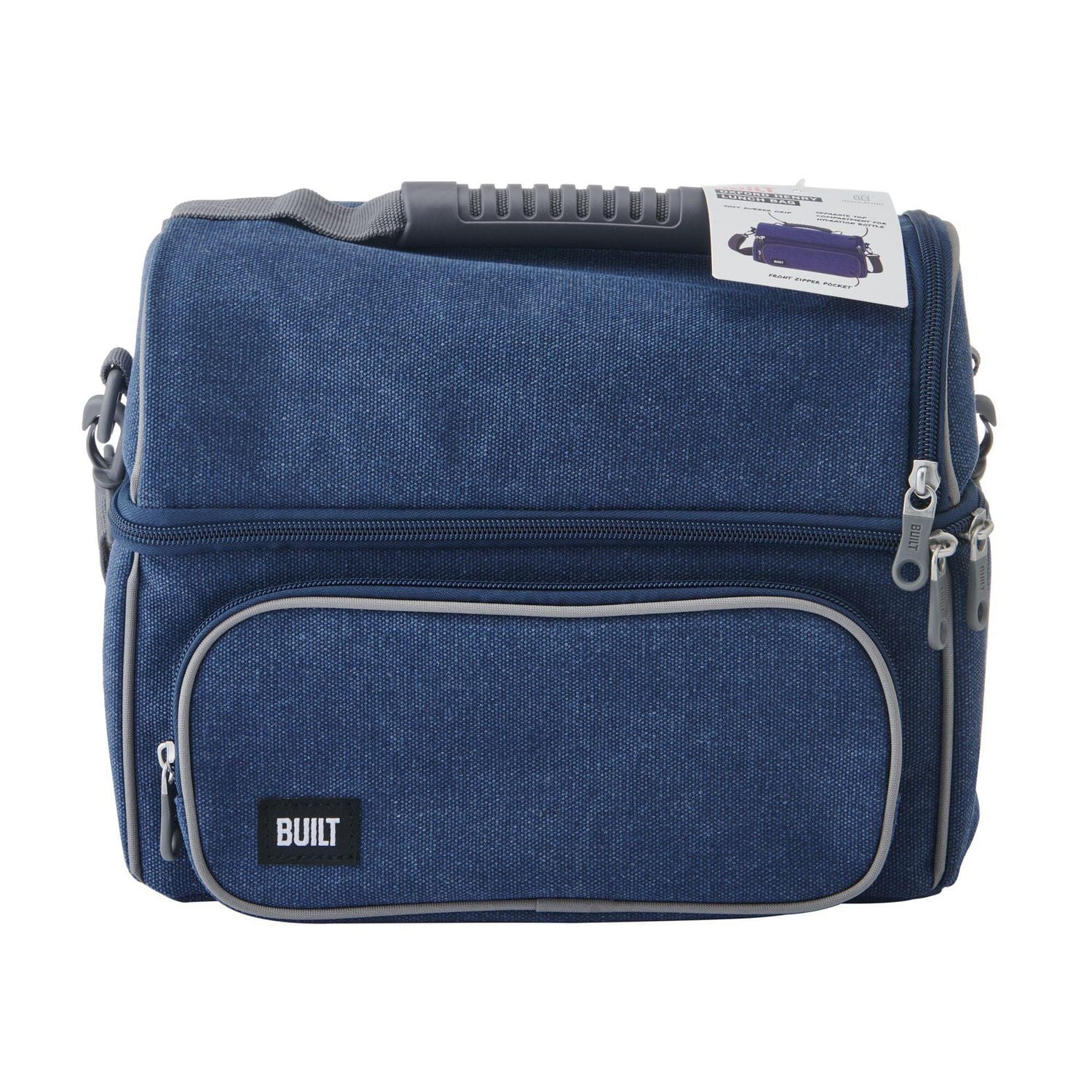 Built NY Henry Lunch Bag - Blue, Adult Lunch Bag, Blue